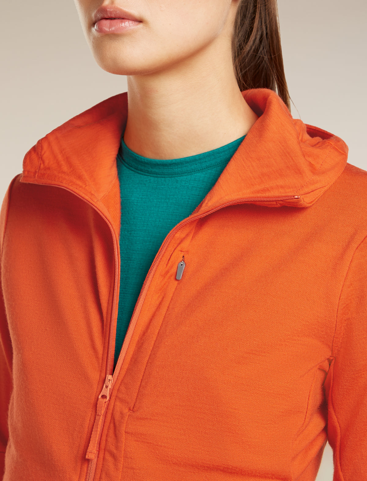 Women’s Merino 260 Quantum Long Sleeve Zip Hoodie Fervid - 6