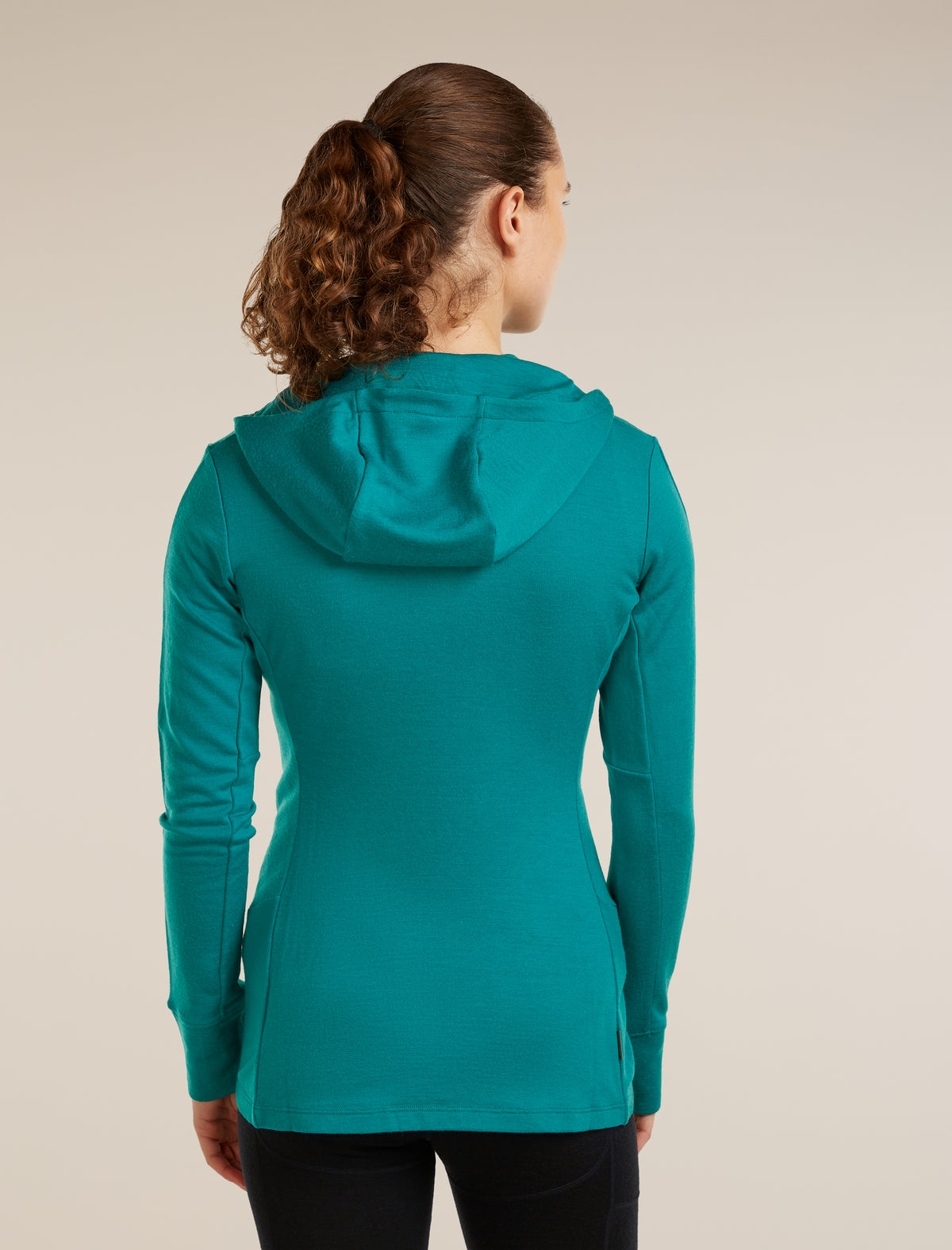 Women’s Merino 260 Quantum Long Sleeve Zip Hoodie Tidal teal - 2