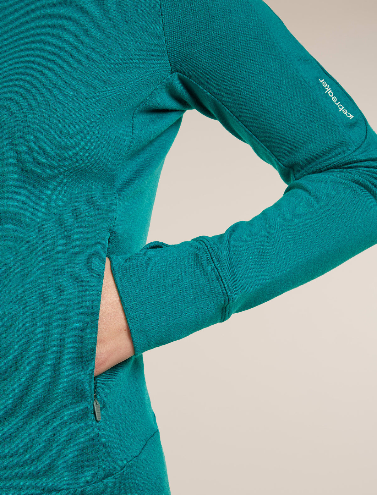 Women’s Merino 260 Quantum Long Sleeve Zip Hoodie Tidal teal - 11