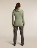 Women’s Merino 260 Quantum Long Sleeve Zip Hoodie Lichen - 8