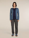 Women’s Merino 260 Quantum Long Sleeve Zip Hoodie Dawn - 3