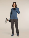 Women’s Merino 260 Quantum Long Sleeve Zip Hoodie Dawn - 4