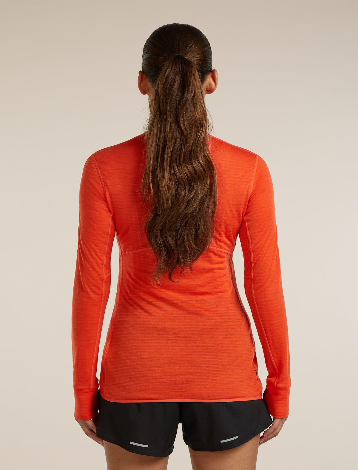 Women’s Merino Blend 200 RealFleece™ Descender Long Sleeve Half Zip Fervid - 2