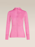 Women’s Merino Blend 200 Realfleece™ Descender Long Sleeve Zip Hoodie Pop - 7