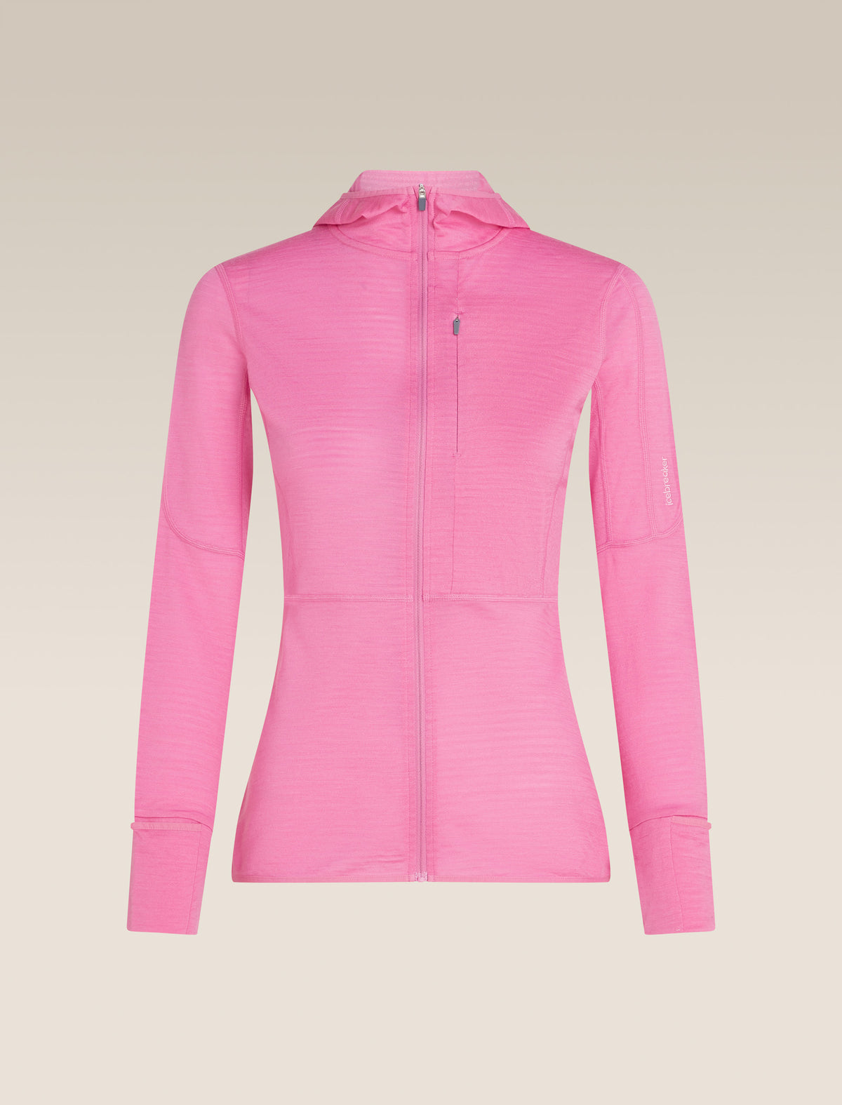 Women’s Merino Blend 200 Realfleece™ Descender Long Sleeve Zip Hoodie Pop - 7