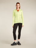 Women’s Merino Blend 200 Realfleece™ Descender Long Sleeve Zip Hoodie Citrine - 4
