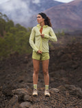 Women’s Merino Blend 200 Realfleece™ Descender Long Sleeve Zip Hoodie Citrine - 5