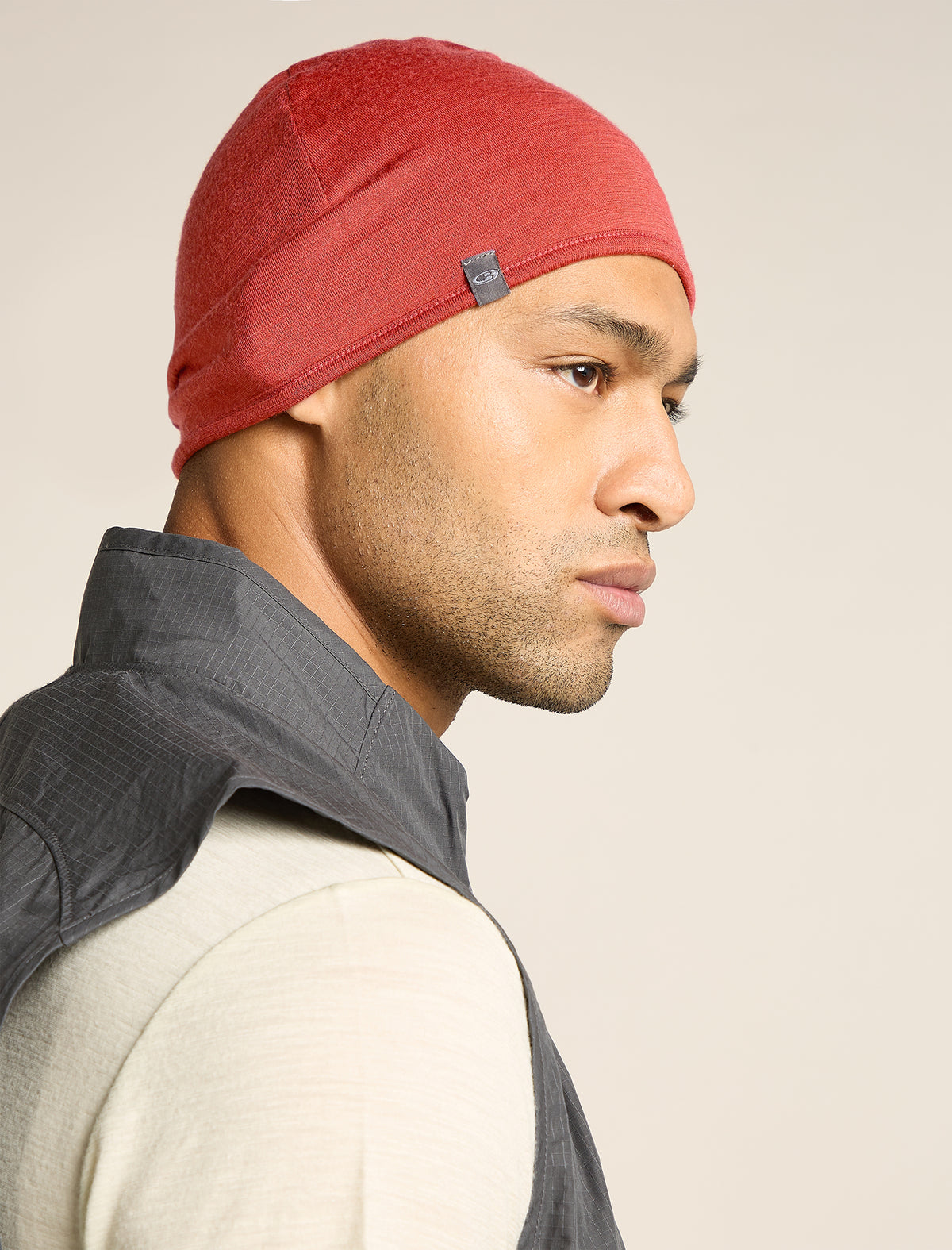 Unisex Merino 200 Pocket Hat Dusty clay/jasper - 2
