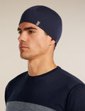 Unisex Merino 200 Oasis Reversible Beanie Dk loden/Midnight Navy - 10
