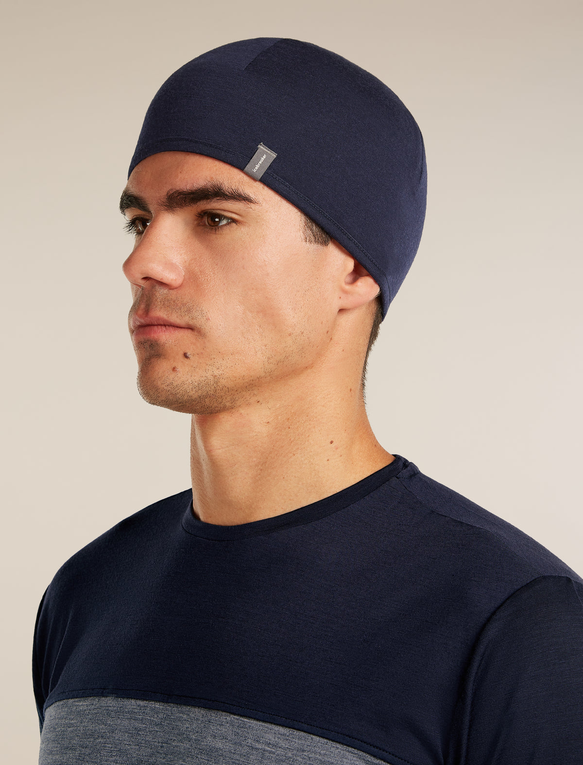 Unisex Merino 200 Oasis Reversible Beanie Dk loden/Midnight Navy - 10