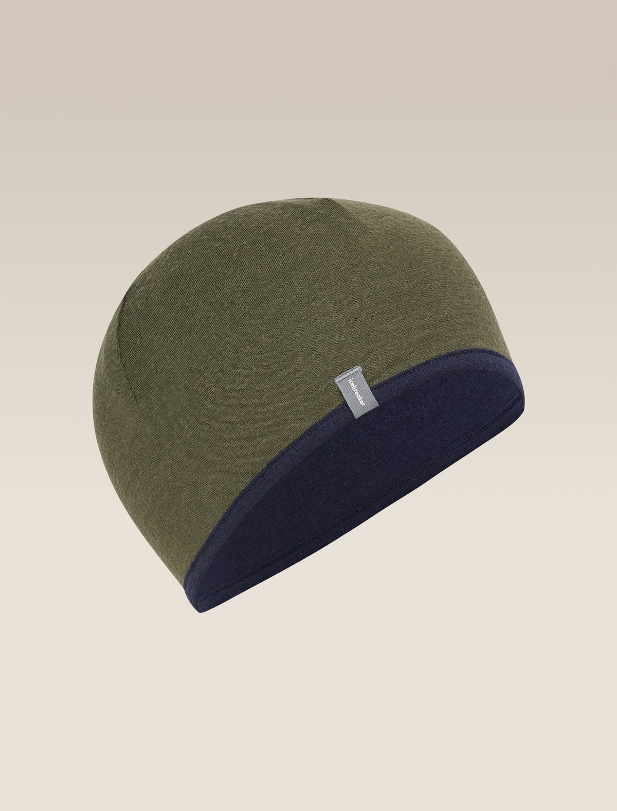 Unisex Merino 200 Oasis Reversible Beanie Dk loden/Midnight Navy - 14