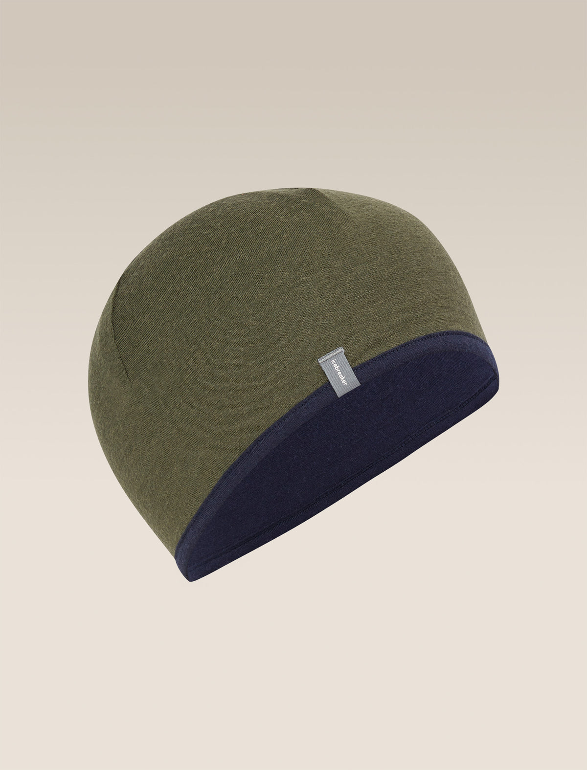 Unisex Merino 200 Oasis Reversible Beanie Dk loden/Midnight Navy - 7