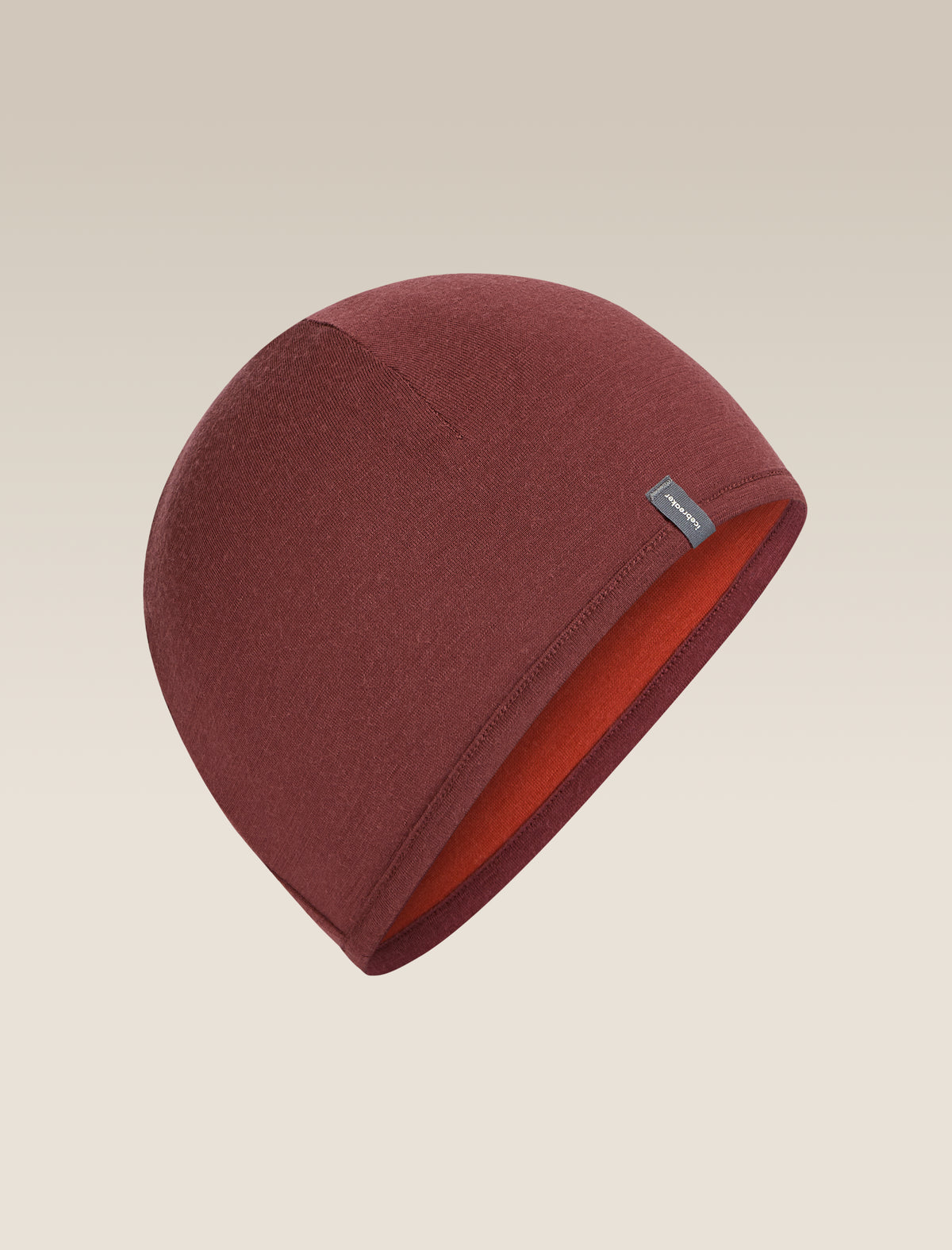 Unisex Merino 200 Oasis Reversible Beanie Agate/Port - 2