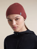 Unisex Merino 200 Oasis Reversible Beanie Agate/Port - 12
