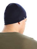 Unisex Merino 200 Pocket Hat Loden/Midnight navy - 9