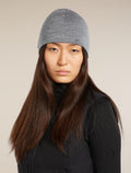 Unisex Merino 200 Pocket Hat Black/Gritstone Heather - 8