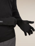 Unisex 200 Oasis Glove Liners Black - 5