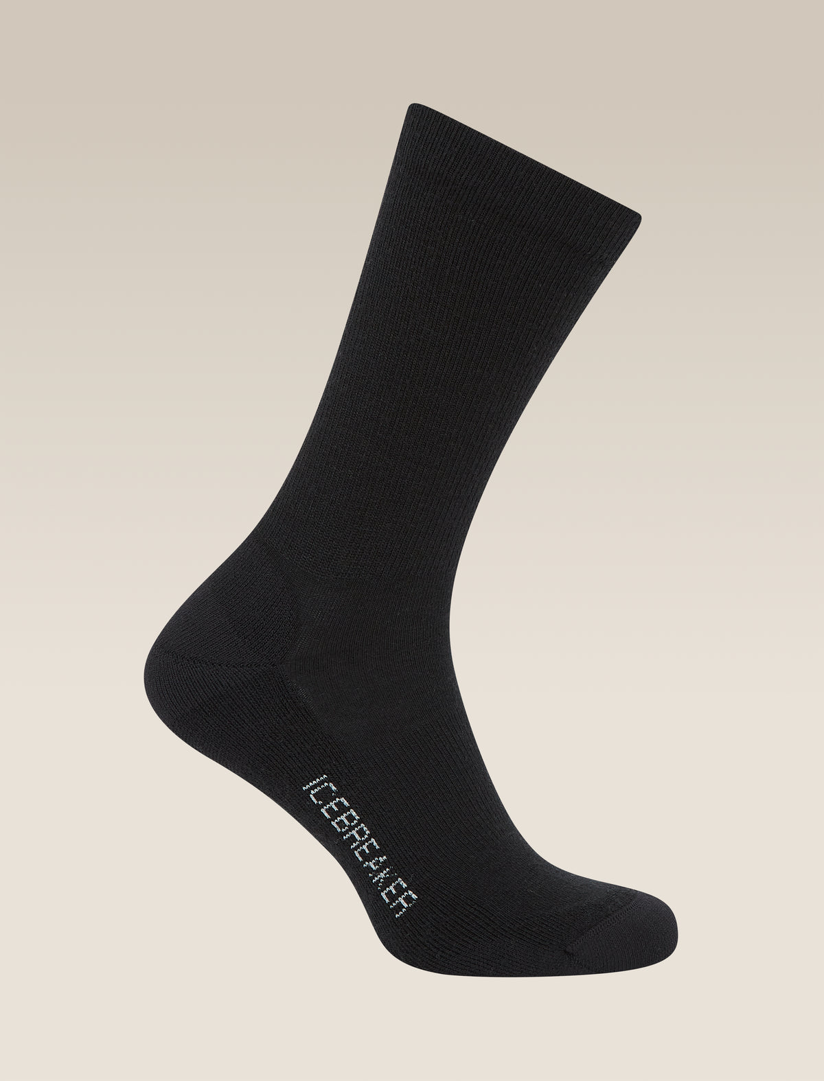 Men’s Merino Lifestyle Light Crew Socks Black - 5