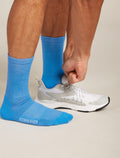 Men’s Merino Lifestyle Light Crew Socks Arctic/snow - 1