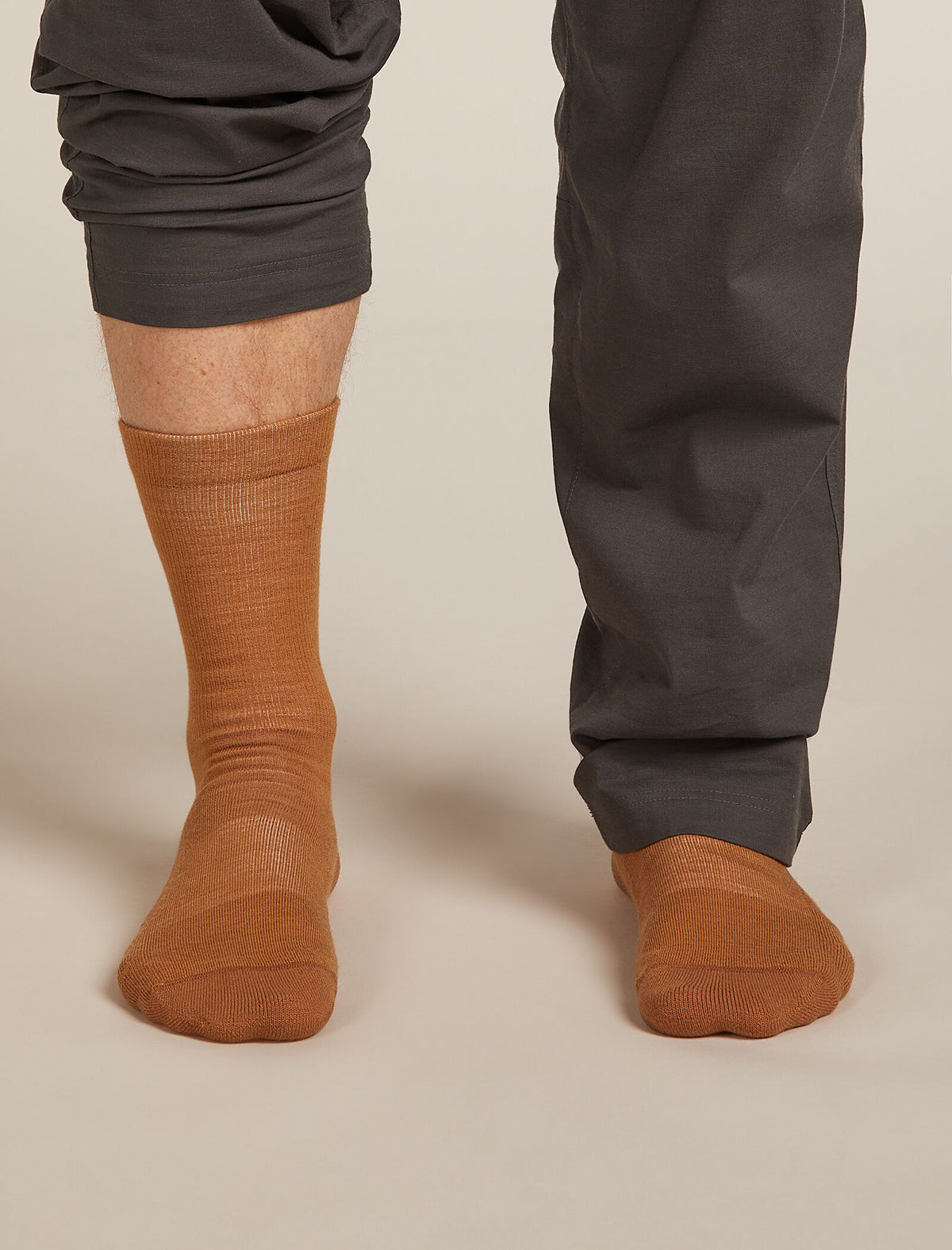 Men’s Merino Lifestyle Light Crew Socks Trail/Topaz - 3