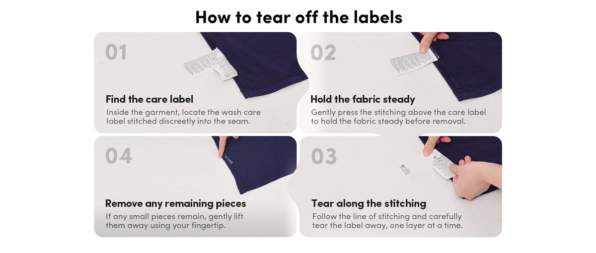 Label Teared Tearing Care Labels – icebreaker-apac